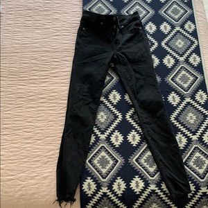 Madewell Grey/Black Jeans